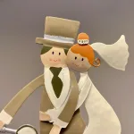 Brudepar på scooter metal, bryllup, bryllupsgave, brudepar, scooter, knallert, puch maxi, sangskjuler, pengegave, gavekort, gaveide, gaveideer, specielt, figur, metal, kunst, kunsthåndværk, biti, ribe, baden,