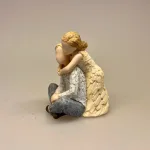 More than words figur - A Close Bond, storebror, lillesøster, søskende, søskendekærlighed, sammenhold, figur, børn, bror og søster, hengivenhed, arora, more than words, ribe, biti, vadehavet, gaveide, gave, konfirmation, til min søster, til min bror, broder,