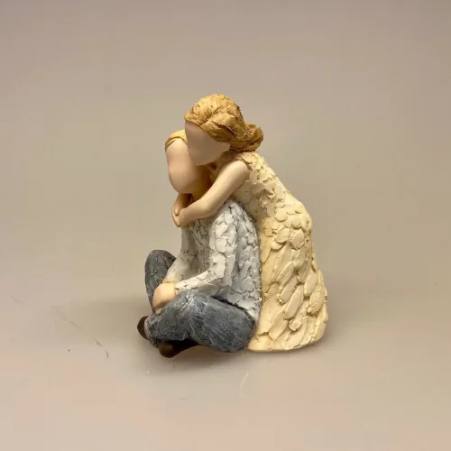 More than words figur - A Close Bond, storebror, lillesøster, søskende, søskendekærlighed, sammenhold, figur, børn, bror og søster, hengivenhed, arora, more than words, ribe, biti, vadehavet, gaveide, gave, konfirmation, til min søster, til min bror, broder,