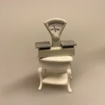 Dobbeltvægt miniature, købmand