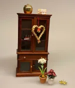 Miniature Halm Hjerte, halmkrans, halmhjerte, hjertekrans, dørkrans, dørpynt, nissedør, nisser, nisserne, dukkehus, dukkehusting, dukkehustilbehør, ting til, tilbehør, miniatyre, miniature, miniaturer, 1:12, lundby, julepynt, stilleben, mini, nisselandskab, nissehus, minipynt, december, jul i , biti, ribe