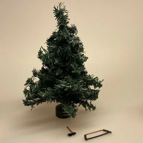 Miniature Juletræ - Ædelgran, Miniature Juletræ - Rødgran, juletræ, julegran, gran, rødgran, grantræ, julepynt, nissedør, nissehus, nissebo, miniature, dukkehus, dukkehuset, ting til, dukkehusting, mini, micro, biti, ribe, 1:12,