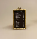 Miniature Menu skilt, dukkehus, dukkehusting, cafe, konditorri, bager, restaurant, miniature, cafebesøg, gavekort, sjov, sangskjuler, tilbehør, sætterkasseting, sætterkassen, sættekasse, ribe