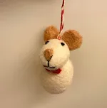 Mus - filtede Jule Mus hvide, hvide mus, Mus - filtede Jule Mus grå, julepynt, julemus, mus, filtmus, filt, nålefilt, uld, uldfilt, filtet uld, uldfigurer, kunsthåndværk, håndlavet, bæredygtigt, design, hyggelig, finurlig, speciel, særlig, eksklusiv, sød, sjov, biti, ribe, vadehavet, peters jul, uldne, fåreuld, markslam