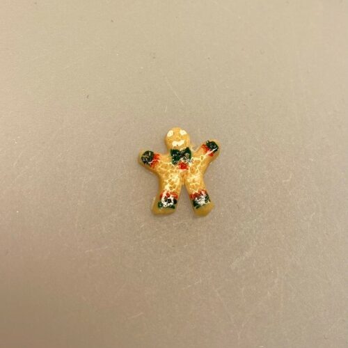 Miniature Peberkage mand, peberkager, kagemænd, kagemand, figurer, julebag, nissehus, nissedør, jul, julekage, dukkehusmad, dukkehustilbehør, dukkehusting, 1:12, nissebo, nisseting, nissetilbehør, sangskjuler, advent