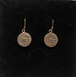 Bronze Ørehængere - Ribemønt, mønt, numismatiker, bracteat, gammel, gamle, vikingfund, ribe, udgravninger, skat. sølvskat, hedeby, vikingetiden, vikingesmykker, vikingeøreringe, øreringe, hængeøreringe, ørehængere, bronze, gylden, kobber, kobberbryllup, kobbersmykker, nordiske, guder, mytologi, aser, odin, thor, ydun, idun, freja, frej, odinsmaske, fabeldyr, museumssmykker, museums, kopi, kopismykker, biti, ribe, ansgar, dronning, dagmar, vadehavet, riberhus, valdemar,