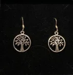 Vikingeøreringe i sølv - Livets træ Yggdrasil med løv, Vikingeøreringe i sølv - Livets træ Yggdrasil med blade - Vikinge vedhæng i sølv - Livets træ Yggdrasil med blade, Vikinge Vedhæng sølv - Livets træ Yggdrasil filigran, vikingesmykker, vikingsmykker, livstræet, ask, ygdrasil, yggdrassil, asatro, sølvvedhæng, sølvsmykke, kædevedhæng, freja, nordisk mytologi, asgård, udgård, midgård, museumssmykker, museums smykker, kopi smykker, fund, kopier af fund, ribe, biti,