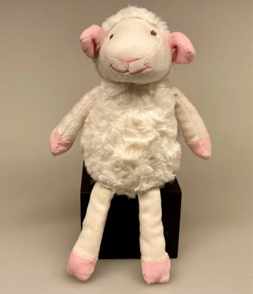 Bamse - Lille plys Lam rosa, lam, lammebamse, bamselam, krammedyr, krammebamse, sovedyr, lille, handy, til børn, puttedyr, følgesvend, gaveide, påske, påskeæg, i stedet for, børnebørn, babyshower, barnedåb, dåbsgave, barselsgave, til, baby, den lille ny, påskebamse, plys, plysdyr, påskelam, biti, ribe