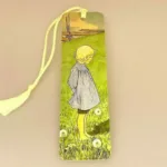 Bogmærke Karton med Elsa Beskow Ole, Bogmærke Karton med Elsa Beskow Maja, svensk, småland, elsa beskow, læsehest, biti, ribe, nostalgisk, søde, til børn, skolestart