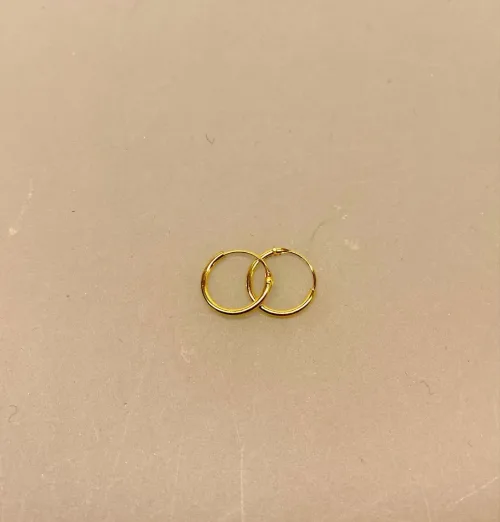 Creoler - Ø 10 mm øreringe forgyldt sølv - glatte Hoops, creoler, hoops, runde, øreringe, ørenringe, ringe, ægte, guld, forgyldt, sterling sølv, forgyldt sølv, billige, god kvalitet, holdbare, stine a, enamel, maanesten, danske mærker, danske, brands, design, små, guldøreringe, guldhoops, biti, ribe