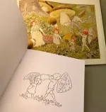 Malebog - Elsa Beskow Tomtebo Børnene - Billede 3