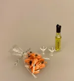 Miniature Snapseglas på fod klare små, spidsglas, Miniature Glas på fod klare små, likørglas, hedvinsglas, snapseglas, hvidvinsglas, små, drikkeglas, dukkehuset, dukkheusting, nisserne, tilbehør, miniature, miniaturer, 1:12, dukkestue, lundby, dukkehus, biti, ribe