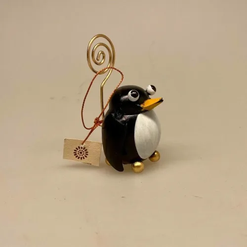 Metal Figur - Pingvin, Memo holder metal - Pingvin, pingviner, pingu, pinguin, pingvinfigur, metaldyr, metalfigur, gaveide, sydpolen, antarktis, kejserpingvin, lille, kær, nuttet, pengegave, penge i gave, ide, pæn, sjov, sangskjuler, konfirmation, rejsegavekort, fødselsdag, præsentabel, sjov gaveindpakning, studentergave, barnedåb, babyshower, dåbsgave, barselsgave, biti, ribe