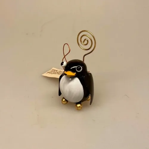 Metal Figur - Pingvin, Memo holder metal - Pingvin, pingviner, pingu, pinguin, pingvinfigur, metaldyr, metalfigur, gaveide, sydpolen, antarktis, kejserpingvin, lille, kær, nuttet, pengegave, penge i gave, ide, pæn, sjov, sangskjuler, konfirmation, rejsegavekort, fødselsdag, præsentabel, sjov gaveindpakning, studentergave, barnedåb, babyshower, dåbsgave, barselsgave, biti, ribe