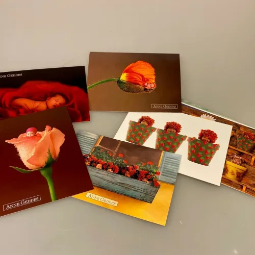 Postkort pakke - Anne Geddes Flower Garden, baby, babyer, babyshower, baby shower, barnedåb, dåb, dåbsfest, postkort, børn, fødselsdag, sjov, konkurrencer, aktiviteter, Anne Geddes, babyfotos, blomster, gode ønsker, ide, ideer, sangskjuler, dåbsgave, barselsgave, nyfødt, lille ny, lillebror, lillesøster, biti, ribe