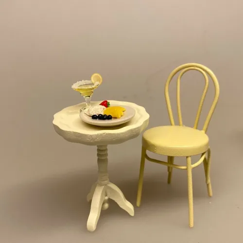 Miniature Glas med Margarita, drink, cocktail, bar, drinks, dukkehus, tlbehør, ting til, sætterkasse, sættekassen, sætterkasseting, sangskjuler, personlig, gave, gavekort, fødselsdag, konfirmation, bryllup, reception, biti, ribe, minibar, hjemmebar,