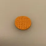 Miniature Vaffel, vaffelbager, bobble, waffel, konditor, cafe, konditori, dukkehus, dukkestue, 1:12, nisser, nissebo, nissehus, tilbehør, isvaffel, ting til, biti, ribe