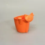 Tesi - Te si til krus - Kat Orange Rød, orange, appelsin, coral, tea, tetis, tea time, afternoon tea, eftermiddagste, kat, katte, ting med, katteting, kattesi, sjov, humor, løsvægt, urtete, yndlingste, katteting, kattetesi, koziol, miaou, tee, sieb, tedrikker, morgente, løs te, urtete, grøn te, sød, sjov, gaveide, smart, biti, ribe, aften te, afteroon, tea, eftermiddags, tea, lover, personlig, krus, kop,