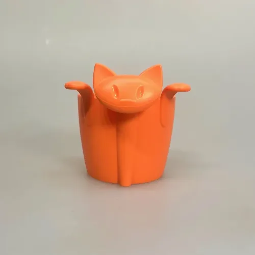 Tesi - Te si til krus - Kat Orange Rød, orange, appelsin, coral, tea, tetis, tea time, afternoon tea, eftermiddagste, kat, katte, ting med, katteting, kattesi, sjov, humor, løsvægt, urtete, yndlingste, katteting, kattetesi, koziol, miaou, tee, sieb, tedrikker, morgente, løs te, urtete, grøn te, sød, sjov, gaveide, smart, biti, ribe, aften te, afteroon, tea, eftermiddags, tea, lover, personlig, krus, kop,