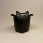 Tesi - Te si til krus - Kat Sort, ting med, kat, katte, katteting, tesi, te-si, kattesi, te, tee, tea, afternoon, tea time, gave, gaveide, eftermiddagste, løs, løsvægt, urtete, i kop, krus, tekop, tekrus, tetid, teelsker, tedrikker, køkkenting, tebrev, biti, ribe