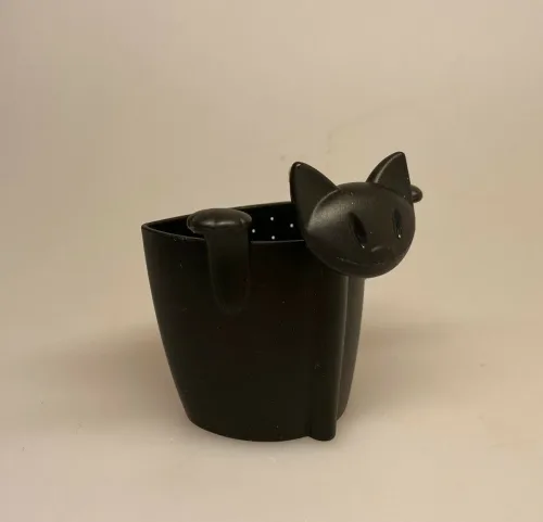 Tesi - Te si til krus - Kat Sort, ting med, kat, katte, katteting, tesi, te-si, kattesi, te, tee, tea, afternoon, tea time, gave, gaveide, eftermiddagste, løs, løsvægt, urtete, i kop, krus, tekop, tekrus, tetid, teelsker, tedrikker, køkkenting, tebrev, biti, ribe