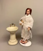 Miniature Glas med Vatpinde & Træpinde - Billede 5