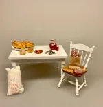 Miniature Måleskeer - sæt med 4 stk., bagning, bager, den store bagedyst, madlavning, kager, konditor, brød, miniaturer, sangskjuler, nisser, tilbehør, ting til, jul, dukkehuset, dukkehus, dukkehusting, 1:12, mini, køkken, legetøj, teskefuld, spiseske, tsk, spsk, mål, symboslk, gave, gaveide, tale, sjov, flot, sætterkasse, sættekasse, nissehus, nissetilbehør, nissedør, nissekone, biti, ribe