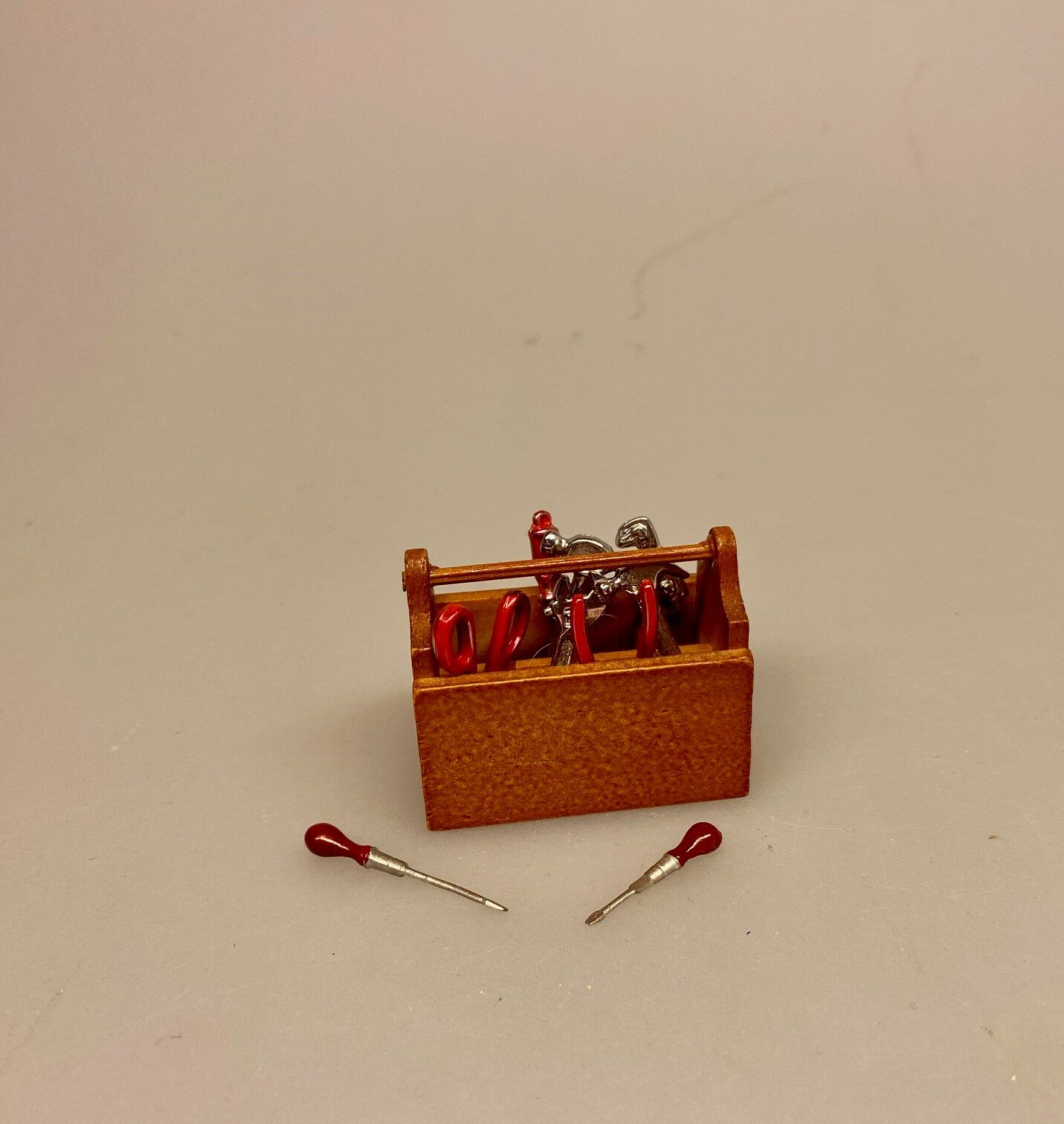 Miniature Værktøj - 2 skruetrækkere fint udført metal