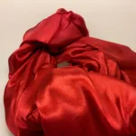 Silketørklæde Pongé 1410 XL - Rubinrødt, Silketørklæde Pongé 1410 XL - Mørkerødt, vinterrød, rubinrød,