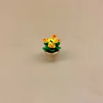 Miniature Potte med stedmoderblomst gul, 7058A, blomst, Miniature Potte , gartner, landskabsarkitekt, , blomst,, påske, påskeblomster, mini, urtepotte, lerpotte, blomsterpotte, dukkehus, dukkehusting, dukkehustilbehør, 1:12, skala, mini, miniature, miniatyre, miniaturer, sættekasse, sætterkasse, sangskjuler, symbolsk, gavekort, planteskole, haven, have entusiast, havemand, gartner, uddannet, biti, ribe, landskabsarkitekt,