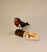 Naturens fugle af træ - Svale, svale, svalehale, landsvale, swallow, træsvale, svalefigur, træfugl, træfigur, håndlavet, håndsnittet, kunsthåndværk, natur, vejleder, vadehavet, fugle, ornitolog, fugleliv, fugle i farver, danske, fauna, flora, en svale gør ingen sommer, en enkelt svale, telefonmaster, biti, ribe, nationalpark