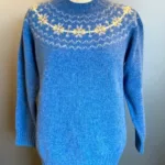 Harley of Scotland - Færø Pullover Himmelblå, klar blå, lyseblå, lys, frisk, Harley of Scotland strik sweater - Færøsk mønster, rosa, feminin, Harley of Scotland strik sweater - Færøsk mønster, Harley lambswool Pullover med færø mønster - Harley Pullover med færø mønster , natur, naturmateriale, rene varer, naturlige fibre, åndbar, skotsk, skotland, harley og scotland, strik, pullover, trøje, striktrøje, uldtrøje, uldstrik, efterår, ulden, sara lund, gudrun og gudrun, lækker, kvalitet, let strik, ikke for varm, overgangs, biti, ribe, sort sol, vadehavet, design, islænder, færøtrøje, færøstrik, blød, kradser ikke