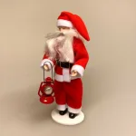 Dukke Mand - Julemand, kostume, outfit, klædt ud, nissedør, julestue, jul, i, dukkehuset, dukkestuen, nisserne, tilbehør, dukkehusdukke, dukker, til, 1:12, jul, juleting, julepynt, sjov, sangskjuler, biti, ribe