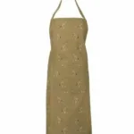 Forklæde i Bomuld med tryk - Unisex - Giraffer, giraf, med, motiv, savanne, safari, store fem, vilde dyr, forklæde, madlavning, afrika, girafsprog, eksotisk, gave, gaveide, rejse, biti, ribe, til, damer, mænd,