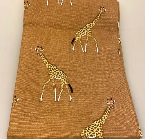 Viskestykke Bomuld med tryk - Giraffer, Forklæde i Bomuld med tryk - Unisex - Giraffer, giraf, med, motiv, savanne, safari, store fem, vilde dyr, forklæde, madlavning, afrika, girafsprog, eksotisk, gave, gaveide, rejse, biti, ribe, til, damer, mænd,