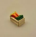 Miniature Kasse med Gulerødder & Agurker, Miniature Hokaido Græskar, Hokkaido, Hokaido, Halloween, pumpkin, Miniaturer , grøntsager, køkkenhave, grønt, miniature, dukkehus, ting, tilbehør, nisser, sættekasse, symbolsk gave, gavekrot, færdiguddannet, gartner, grønne fingre, have, havearbejde, planteskole, biti, ribe, 1:12