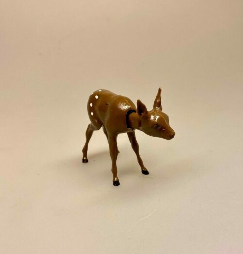 Nikke dyr - Brun Bambi, Bambi, bambifigur, nikkebambi, nikkedyr, vippedyr, retro, kitsch, sjov, finurlg, gave, gaveide, julepynt, skov tema, ting med, bambi, bambier, rå, då, rådyr, dådyr, hjort, hjortekid, yndig, biti, ribe, retrofigur, Disney