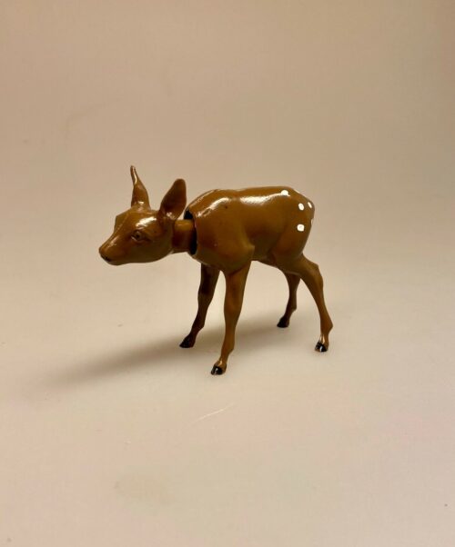 Nikke dyr - Brun Bambi, Bambi, bambifigur, nikkebambi, nikkedyr, vippedyr, retro, kitsch, sjov, finurlg, gave, gaveide, julepynt, skov tema, ting med, bambi, bambier, rå, då, rådyr, dådyr, hjort, hjortekid, yndig, biti, ribe, retrofigur, Disney