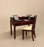 Miniature Pc - Bærbar computer, bærbar, computer, it, symbolsk, gave, sangskjuler, gavekort, konfirmand, konfirmationsgave, kontor, skole, miniaturer, dukkehusting, dukkehustilbehør, biti, ribe, nisser, nissedør, nissetilbehør, 1:12,