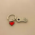 Nøglering - Game Spillekonsol med Hjerte