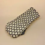 Strikkede luffer uld med foer - Denim-natur, strikluffer, vanter, luffer, strik, bløde, kradser ikke, mønster, strikmønster, forede, foer, med foer, blå, gråblå, merinould, rombemønster, håndstrikkede, dansk, varme, biti, ribe