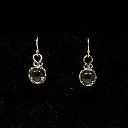 Vikingeørehængere i sølv - Gotlandsk krystal Enkel lille, krystal, kugler, glas, klar, sten, gotlandsk, øreringe, sølvøreringe, hænge, øreringe, lange, specielle, vikingesmykker, museumssmykker, ægte, sterlingsølv, biti, ribe, ansgar, sølvskat, gamle, kopi, fund,