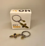 Nøglering Gylden med Bi og Kube, bikube, honning, honningbi, arbejdsbi, biavl, biavler, biodiversitet, insekter, blomster, nøglering, biolog, marsken, vadehavet, nationalpark, biti, ribe,