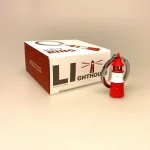 Nøglering med Fyrtårn - Rødt og hvidt, fyrtårn, leuchttrum, light house, danmark, kyster, de danske kyster, strande, blåvand, vesterhavet, lys i mørket, guide, hjælp, symbolik, symbolsk, gave, nøglering, sølv, gaveide, klippe, biti, ribe, phillippi, vartegn, på kanten, venskab,