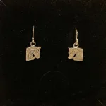 Ørehængere i sølv - Hestehoveder, heste, sleipner, folkevandringstiden, svensk, gammelt, fund, museumssmykke, øreringe, sølv, sterling sølv, rytter, krigshest, troja, trojansk, hesteøreringe, sølvøreringe, kopi, oriiginal, ægte, biti, ribesösdala