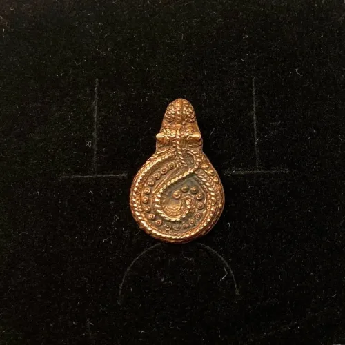 Vikingevedhæng i bronze - Slange Spiral lille, gørding, slangen fra, dansk, fund, vikingesmykker, evighed, spiral, original, ægte, danefæ, udgravninger, slange, hamskifte, forandringer, ny start, smykke, vikinger, biti, ribe