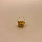 Miniature Kurv Lille Rund Lys, lillebitte, håndflette, håndlavet, fletkurv, mini, kurv, påske, påskepynt, 1:12, miniaturer, miniature, dukkehuset, sætterkassen, sættekasse, sangskjuler, ting til, dukkehusting, dukkehustilbehør, tilbehør, nisser, nissebo, miniting, påske i, personlig, symbolsk, gave, påskeharen, påsken 2022, sjov, dekoration, biti, ribe, æggekurv, påskeæg, æggejagt,