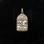 Vedhæng i Sølv - Elskende Par, kærlighed, jernalder, dansk, fund, danske, gamle, motiv, amulet, museumssmykker, sølv, ægte, kopi, original, biti, ribe, freja, kæreste, bryllup, forlovelse,