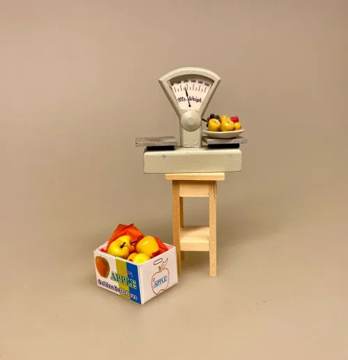 Miniature Piedestal Natur, opsats, bord, lampebord, umalet, ubehandlet, natur, lille, blomsterbord, 1:12, dukkehus, møbler, tilbehør, interiør, nisse, nisser, nissedør, indretning, biti, ribe, miniature, miniaturer,