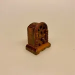 Miniature Radio Stor, matador, her er london, transistor, transistorradio, ghettoblaster, walkman, boom box, musik, fest, sangskjuler, dukkehus, tilbehør, ting til, sættekasse, amagerhylde, kaminhylden, nisser, nisse, tilbehør, ting, dukkehusting, sjov, symbolsk, gave, ide, klasssisk, opera, sanger, musiker, festival, billetter, koncert, 1:12, biti, ribe, birgitte frigast, konservatoriet, uddannet,